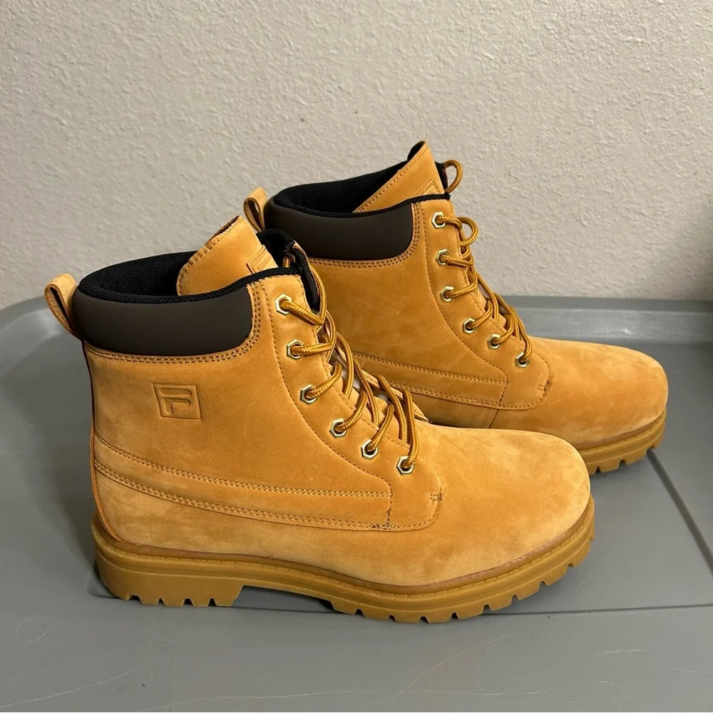 Fila Men’s Suede Lightweight Waterproof Boots For All Seasons